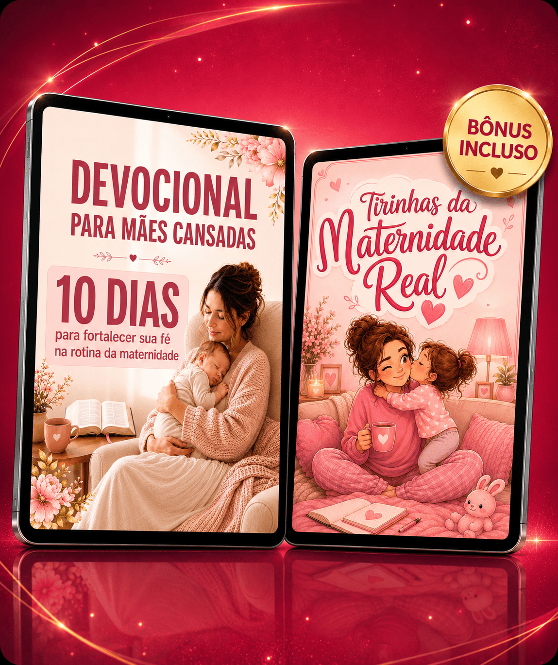 Devocional para Mães Cansadas + bônus Tirinhas da Maternidade Real